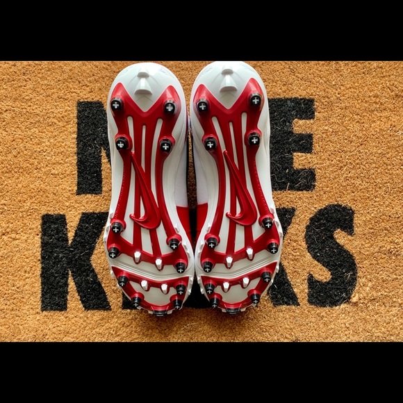 Jordan 1 Mid Chicago Cleats - Picture 2 of 3